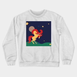 Moon Horse Crewneck Sweatshirt